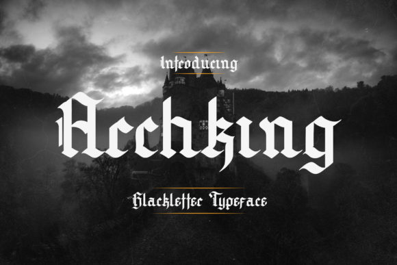 Archking: The Modern Blackletter Font for Bold Brands