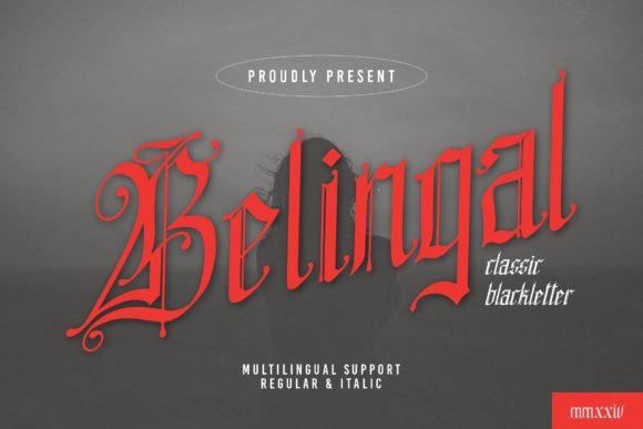 Belingal: A Classic Blackletter for Modern Branding