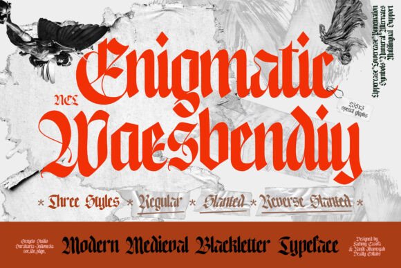 Enigmatic Waesbendiy: A Medieval Font with Modern Soul
