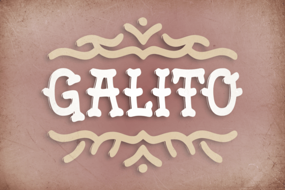 Galito: Where Blackletter Tradition Meets Playful Design