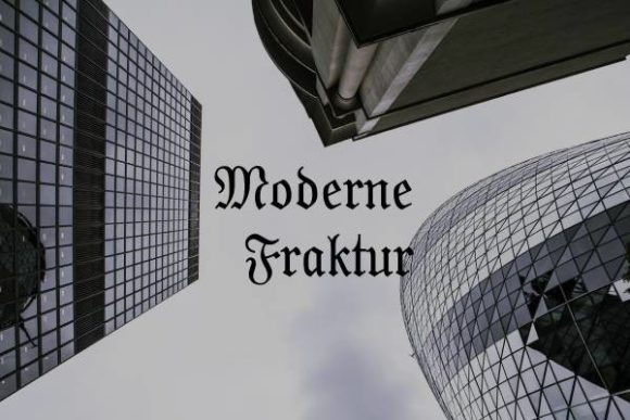 Modernizing Tradition: The Appeal of Moderne Fraktur