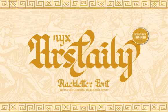 Nyx Arstaily: The Blackletter Revival for Bold Branding