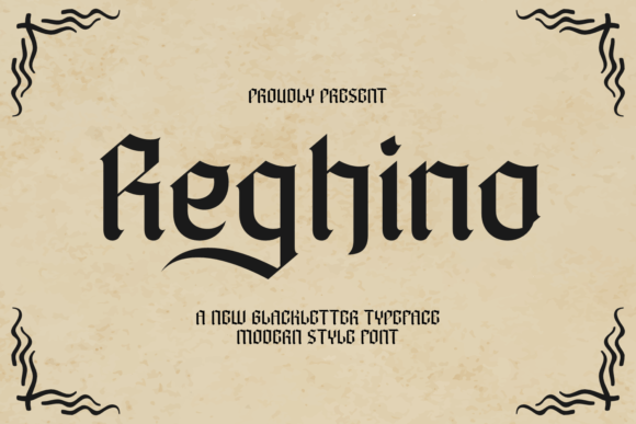 Reghino: Marrying Blackletter Roots with a Modern Edge