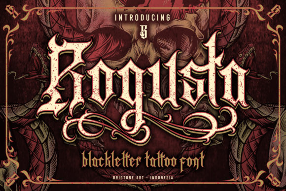 Rogusta: Commanding Attention with Authentic Blackletter Style