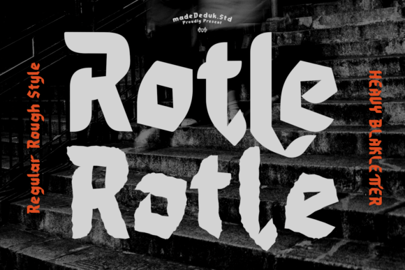 Rotle: A Bold Blackletter for Modern Branding