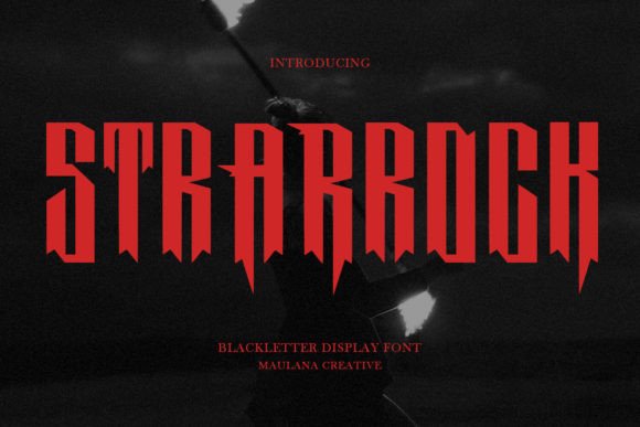Strarrock: Command Attention with Bold Display Typography